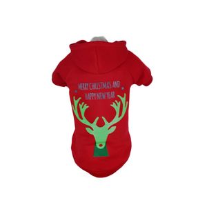 Disfraz de Reno Navideño para Mascotas con Capucha y Luces LED, Ropa Festiva para Mascotas - Product Image 2