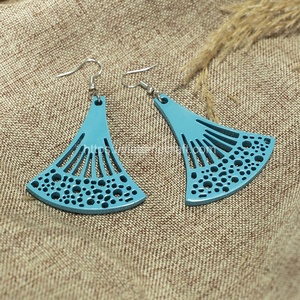 เครื่องประดับหรูหราราสุดราคาถูกต่างหูเขาควายของขวัญสําหรับที่รักหนึ่งแฟชั่นอุปกรณ์เสริมขายส่งจากเวียดนาม - Product Image 2