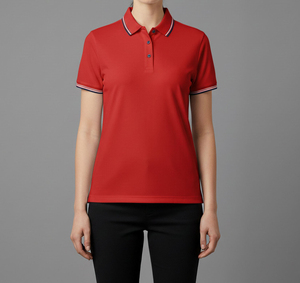 Chemise décontractée personnalisée pour femme avec broderie frontale, respirante et anti-humidité, idéale pour le golf ou comme uniforme de bureau, service OEM 100% disponible. - Product Image 5