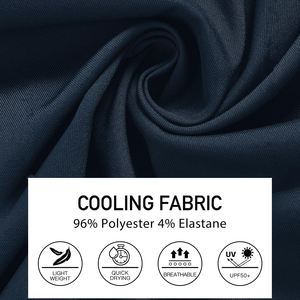 Shorts de golf sportifs pour hommes, séchage rapide, évacuation de l'humidité, extensibles, motif uni, vêtements de sport décontractés, confortables et faciles à porter - Product Image 5