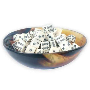 ลูกเต๋าทรงลูกบาศก์ทำมือคุณภาพสูงจากกระดูกควายสีธรรมชาติ ดีไซน์รูปหัวใจ ปรับขนาดได้ บรรจุภัณฑ์สำหรับส่งออกทั่วโลก - Product Image 6