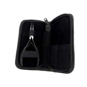 MIANBRO ENTERPRISES Pinces et outils multifonctionnels en acier inoxydable noir mat pour extensions de cheveux à usage commercial - Product Image 2