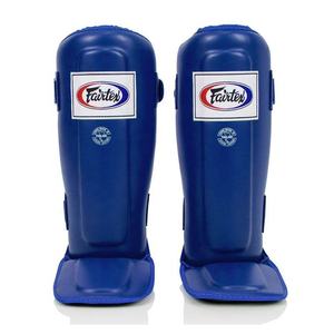 Protège-tibias Fairtex de qualité supérieure, protège-tibias d'entraînement de kickboxing Fairtex, nouveau logo personnalisé, design respirant, protection de la cheville - Product Image 1