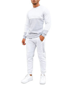 Sudadera de Hombre con Bloques de Color, Cuello Redondo, Corte Regular, Tejido de Algodón, Informal, para Otoño, Transpirable, con Estampado Frontal - Product Image 5