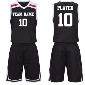 Dernier design, logo personnalisé imprimé, uniforme de basket-ball pour hommes, 100% polyester, séchage rapide, respirant, haute qualité - Product Image 1