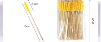 Cepillo de Maquillaje Desechable de Nylon Trenzado para Extensión de Pestañas