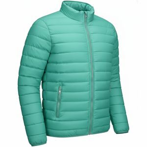 Nuevas Chaquetas Acolchadas Impermeables con Capucha para Hombre, Estilo Urbano, Tendencia Brillante de Primavera, Chaqueta Bomber Gruesa con Bordado Brillante en la Parte Delantera - Product Image 3