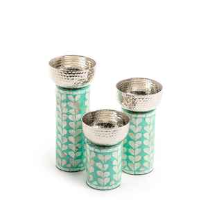 Luxury Mother Pearl Resin Metal <b>Stainless</b> <b>Steel</b> <b>Bowl</b> Set Dinnerware Polished Eco-Friendly Wedding Handcrafted Serving <b>Bowl</b> - Product Image 6