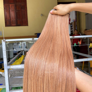 Extensions de cheveux à bout épais droit d'os vietnamien sans perte perruque frontale de qualité 12A perruques de cheveux humains perruques de cheveux naturels perruques Afro - Product Image 4