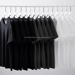 T-shirt unisexe en coton noir de haute qualité, multicolores, pour hommes, fitness, impression personnalisée de logo, t-shirt d'été - Product Image 1