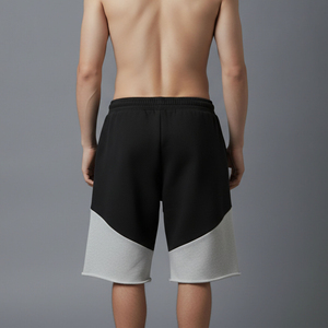 Shorts Cargo Homme en Toile Épaisse 250 GSM, Style Urbain, Taille Élastique, Séchage Rapide, Respirant, Écologique, Couleur Unie, Personnalisable - Product Image 5