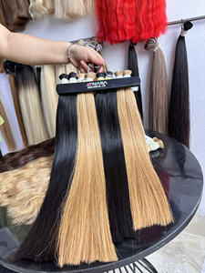 ผมต่อจากมนุษย์แท้เวียดนาม100% มีสีผมธรรมชาติคุณภาพสูง - Product Image 4