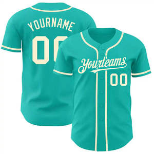 New Arrival <b>Baseball</b> Jersey Sports Team Logo Applique Embroidered Softball <b>Baseball</b> Jersey Custom Color <b>Baseball</b> Shirt - Product Image 2