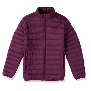 Custom High Quality Breathable Quick Dry Face Puffer <b>Jacket</b> with Zipper Closure Men's Winter <b>Jacket</b> Polyester/Nylon for Adults - Product Image 4