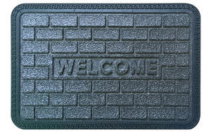 Tapis de porte en PP couleur personnalisée, tapis d'entrée antidérapant en polypropylène pour la maison, le bureau, l'hôtel et le supermarché, fournisseur en gros en Inde - Product Image 1