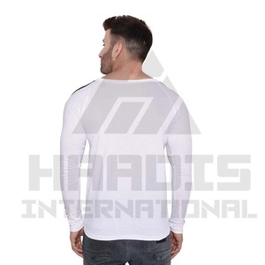 T-shirts pour hommes à manches longues, t-shirt unisexe, vente chaude, haute qualité, automne, léger, doux, col rond, t-shirt à manches longues pour hommes - Product Image 2