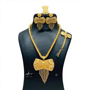 Gold plated pendant set - Product Image 1