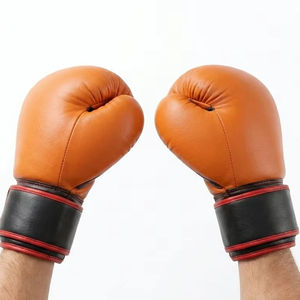 Guantes de Boxeo de Alta Gama a Precio de Fábrica al por Mayor, Guantes de Boxeo de Cuero Vacuno, Cuero PU y Microfibra - Product Image 1