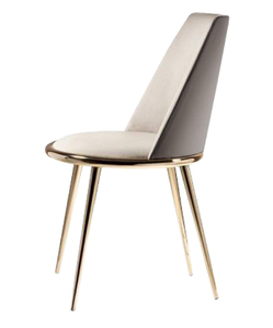 Sillón Otomano Moderno con Reposabrazos y Respaldo de Metal para Sala de Estar, Recibidor o Uso Decorativo - Product Image 4