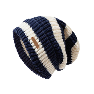 Gorros de Lana Personalizados Unisex en Blanco y Negro, Material Acrílico, Bordado 3D, para Uso Diario, Playa, Fiestas, Plegables - Product Image 4