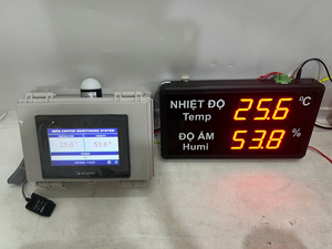 จอแสดงผล LED อุณหภูมิและความชื้นในอุตสาหกรรม ศูนย์ข้อมูล-โมดบัส RS485-ซอฟต์แวร์ SCADA ฟรี |   AT-THMT-S OEM มีจำหน่ายแล้ว - Product Image 2