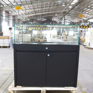 Customizable Glass Retail Display <b>Showcase</b> Recessed LED Lighting | Heavy Duty Easy Clean Custom Color Size for Jewelry Stores - Product Image 4