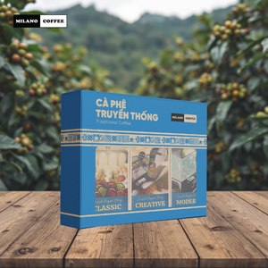 Café Milano Tostado Intenso, Sabor Amargo Tradicional, Alta Calidad para Exportación, 0.25 kg, Café Robusta Molido de Vietnam, 1 Año de Duración - Product Image 1