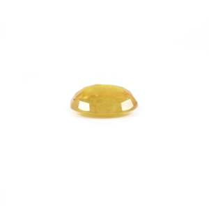 Alexandrite Oval Cut Loose Gemstone 3.85 Carat Yellow Sapphire for Fine Jewelry - Product Image 3