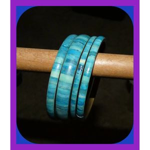 Bracelets en résine et en bois, accessoires de mode en cristal, décontractés et festifs - Product Image 6