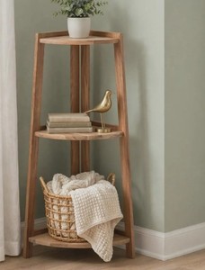 Modern <b>Wooden</b> Ladder Shelf 3-Tier Freestanding Backless <b>Bookcase</b> For Living Room Home Furniture Scandinavian Design - Product Image 2