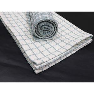 Serviettes de cuisine en gros, motif gaufré à carreaux, 100% coton, séchage rapide, tissées, pour usage domestique, prix abordable, importées d'Inde - Product Image 6