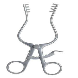 Retractor Quirúrgico Autorretenible Mollison SR de Acero Inoxidable Alemán, Instrumentos Manuales de Cirugía General para Adultos, 13 cm, 3 x 3 Puntas - Product Image 1