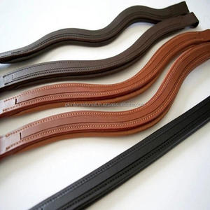 FORME DE VAGUE EN FORME DE V CUIR VÉRITABLE DE HAUTE QUALITÉ BANDES DE BROW DE CANAL VIDE EN COULEUR NOIR ET MARRON TÊTE PLEINE COUTURÉE - Product Image 3