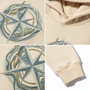 Sudadera con Capucha Unisex de Diseño Personalizado de Fábrica, MOQ Bajo, Estilo Urbano, con Bolsillo y Dobladillo Acanalado, 100% Algodón Felpa Transpirable de 380g para Otoño - Product Image 4