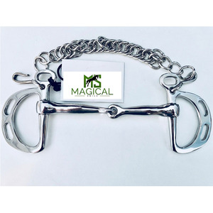 Mors à cheval Kimblewick à articulation simple en acier inoxydable, sur mesure et de haute qualité - Product Image 6
