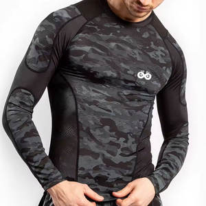 Camisetas de Compresión para Hombre de Secado Rápido, Precio al por Mayor, Lisas, Teñidas, Marca Privada, Camisetas de Compresión para Hombre, Pakistán - Product Image 3