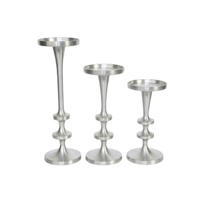 Portavelas Decorativo de Metal, Centro de Mesa para Bodas, Decoración de Mesa para Fiestas y Elegante Decoración de Interiores Navideña - Product Image 2