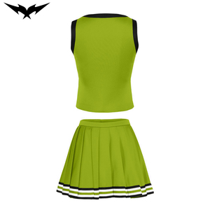 Uniformes de Animadoras Personalizados con Pedrería, Diseña Tus Propios Uniformes de Animadoras, Diseño de Alta Calidad, Secado Rápido - Product Image 4