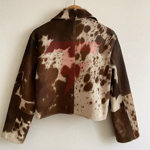 Custom Fit Hair On <b>Leather</b> <b>Jacket</b> For <b>Men</b> Premium Material Fashion Wear Durable Winter Outerwear Collection Design - Product Image 2