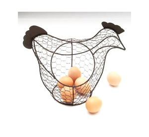 Decorative <b>Wire</b> Egg Organizer - Product Image 1