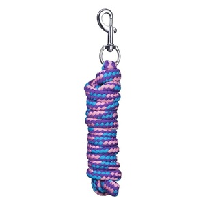 Corde de trelage pour chevaux en acier inoxydable bicolore durable avec mousqueton en laiton, conception écologique, pour utilisation en extérieur et en écurie - Product Image 3