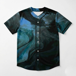 Maillot de baseball en mesh, tissu respirant, pour hommes et jeunes, logo personnalisé, sublimation, uniformes d'équipe - Product Image 4