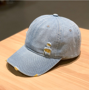 Casquettes de baseball personnalisées bicolores en gros, casquettes trucker sportives à 5 panneaux avec corde, casquettes classiques - Product Image 3