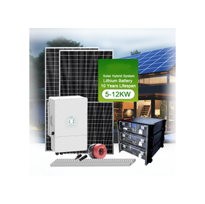 Sistema Solar Híbrido Fuera de la Red, Kit Completo de 3KW, 5KW, 8KW, 10KW, 12KW, 15KW, 20KW, 30KW con Paneles de 550W y Batería de Ciclo Profundo - Product Image 5