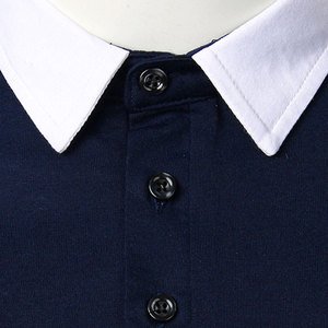 เสื้อโปโลดีไซน์ใหม่ล่าสุดขายดีประจำปี 2026 เสื้อแฟชั่น รับผลิตแบบ OEM มีหลายสีสำหรับผู้ชาย - Product Image 4