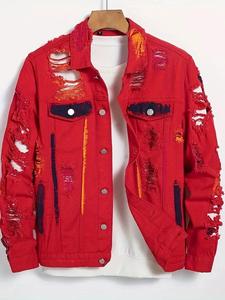 Private Label Men Winter <b>Jackets</b> Oem Service Men Jeans <b>Jackets</b> Adults Wear Men Jeans <b>Jackets</b> - Product Image 6