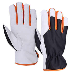 Best Quality Leather OEM Service Assembling Working <b>Gloves</b> Customized Color Safety Anti-Slip Soft <b>Driver</b> <b>Gloves</b> Customized Logo - Product Image 1