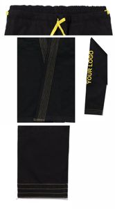 Trajes de Jiu Jitsu Brasileño Personalizables OEM para Adultos, Artes Marciales, 100% Algodón de Alta Calidad, con Estampado por Sublimación - Product Image 6