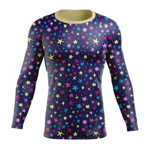 Camiseta de Compresión Sublimada con Estampado HD Personalizado al por Mayor para BJJ, Camiseta de Entrenamiento de MMA para Gimnasio, Transpirable, Antibacteriana y de Secado Rápido - Product Image 4