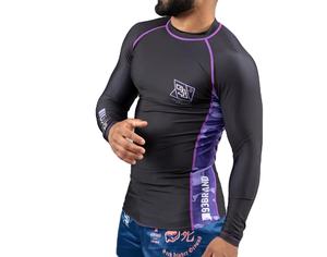Polyester/Nylon Full Sleeve <b>Rash</b> <b>Guard</b> <b>for</b> Men and <b>Women</b> 2026 BJJ Heat-Transfer Printed Eco-Friendly - Product Image 1